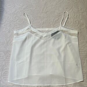 Mittoshop White Lace Trim Camisole